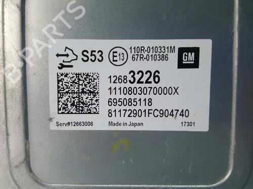 Engine control unit (ECU) OPEL CORSA E (X15) 1.4 LPG (08, 68) | BP4680355M57 