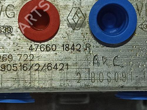 ABS pump RENAULT CAPTUR I (J5_, H5_) 0.9 TCe 90 | BP11331185M43 