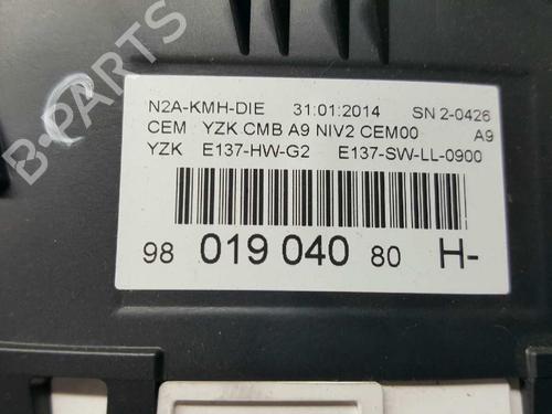Instrument cluster PEUGEOT 208 I (CA_, CC_) 1.4 HDi | BP2769944C47