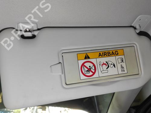 Right sun visor PEUGEOT 5008 II (MC_, MJ_, MR_, M4_) 1.2 THP (MRHNYH, MRHNYW, MRHNSJ, MRHNSU, MRHNSM) | BP24985091I2