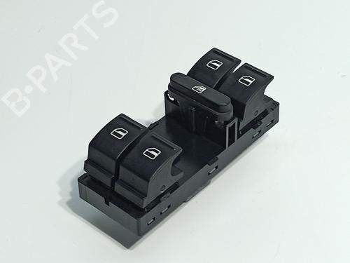 Left front window switch SKODA OCTAVIA II (1Z3) 1.6 TDI (105 hp) 12319215