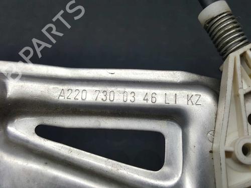 Rear left window mechanism MERCEDES-BENZ S-CLASS (W220, V220) S 320 CDI (220.026, 220.126) | BP2738404C24