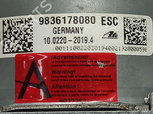 ABS pump PEUGEOT 2008 II (UD_, US_, UY_, UJ_, UR_, UC_) 1.2 PureTech 130 (USHNS, URHNS) | BP13883918M43