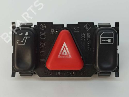 Used Warning switch MERCEDES-BENZ CLK (C208) CLK 230 Kompressor (208.347) (193 hp) 10283743