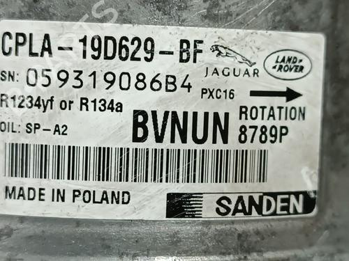 AC compressor LAND ROVER RANGE ROVER EVOQUE (L538) 2.0 D 4x4 | BP23333430M34 