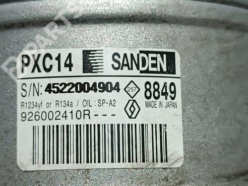 AC-Kompressor RENAULT MEGANE IV Hatchback (B9A/M/N_) 1.5 Blue dCi 115 (B9A6) | BP9514149M34 
