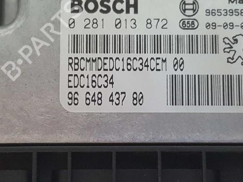 Calculateur moteur (ecu) PEUGEOT PARTNER Box Body/MPV 1.6 HDi | BP9620177M57 