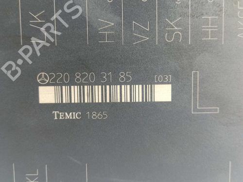 Electronic module MERCEDES-BENZ S-CLASS (W220, V220) S 320 CDI (220.025, 220.125) | BP7204860M83 