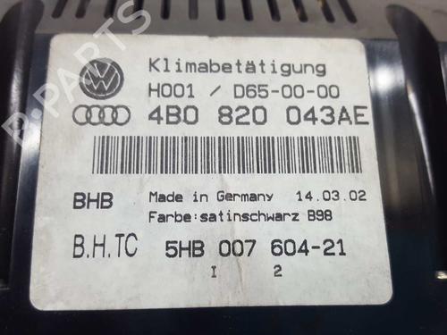 Airco bedieningspaneel AUDI A6 C5 (4B2, 4B4) 2.5 TDI | BP4394981I5 