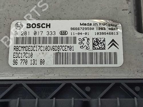 Engine control unit (ECU) CITROËN C3 Picasso (SH_) 1.6 HDI 90 | BP10185507M57