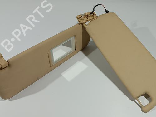 Right sun visor VW TOUAREG (7LA, 7L6, 7L7) 3.0 V6 TDI | BP22224630I2