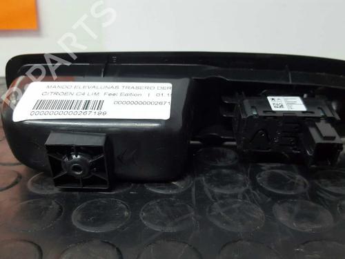 Right rear window switch CITROËN C4 II (NC_) 1.6 BlueHDi 100 | BP2739161I28