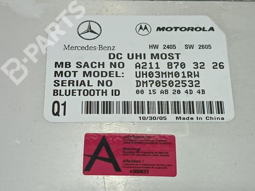 Electronic module MERCEDES-BENZ M-CLASS (W164) ML 320 CDI 4-matic (164.122) | BP11388954M83 