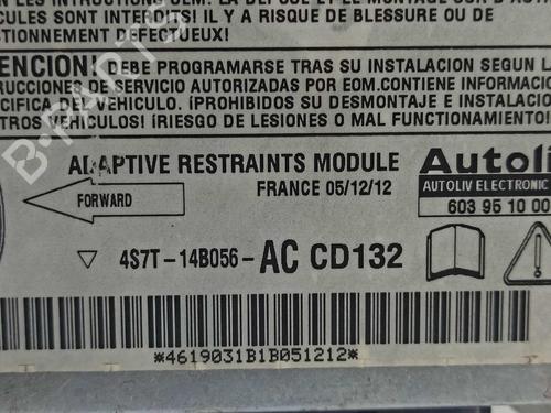 ECU airbags FORD MONDEO III (B5Y)  | BP8104570M53