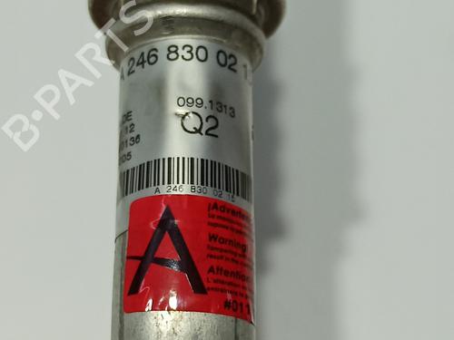 AC pipe MERCEDES-BENZ B-CLASS Sports Tourer (W246, W242) B 200 CDI (246.201) | BP17610763M126