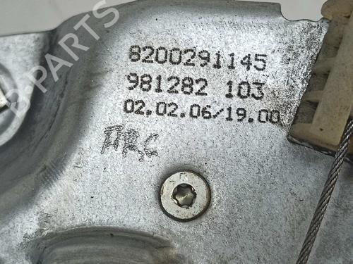 Front left window mechanism RENAULT CLIO III (BR0/1, CR0/1) 1.5 dCi (C/BR0G, C/BR1G) | BP9191412C22