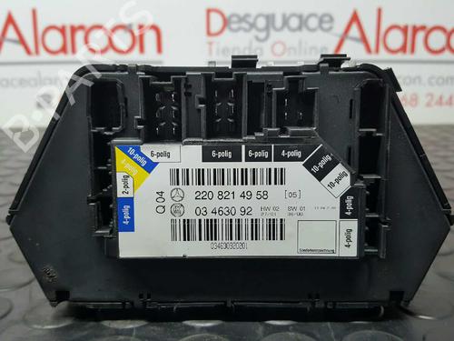 Modulo confort MERCEDES-BENZ S-CLASS (W220, V220) S 320 CDI (220.026, 220.126) | BP2734384M56