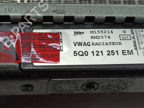 Water radiator VW TIGUAN (AD1, AX1) 1.4 TSI 4motion | BP24534461M31
