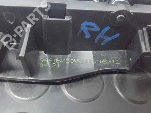 Front right interior door handle PEUGEOT 208 I (CA_, CC_) 1.4 HDi | BP3285660I14 
