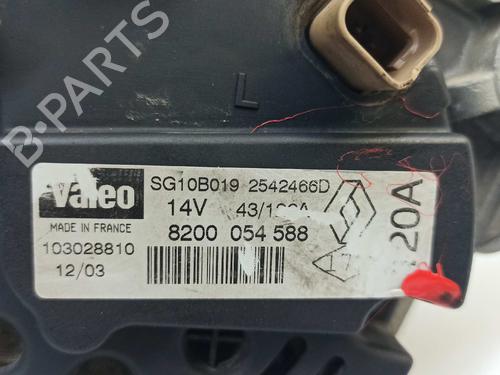 Generator RENAULT SCÉNIC I MPV (JA0/1_, FA0_) 1.9 dCi (JA05, JA1F) | BP8110733M7