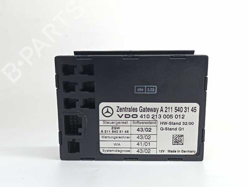 Elektronisk modul MERCEDES-BENZ E-CLASS (W211) E 400 CDI (211.028) (260 hp) 7350392