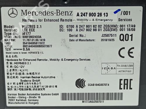 Electronic module MERCEDES-BENZ A-CLASS (W177) | BP31722001M83