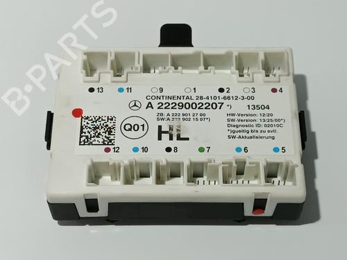 Used Comfort control module MERCEDES-BENZ S-CLASS (W222, V222, X222) S 350 BlueTEC / d (222.132, 222.032, 222.123) (258 hp) 15800523