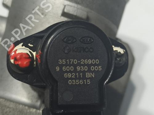 Throttle body HYUNDAI ACCENT III Saloon (MC) 1.4 GL | BP11091527M82 