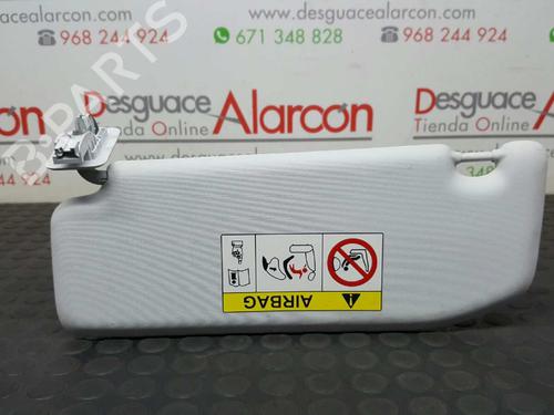 Right sun visor PEUGEOT 2008 I (CU_) 1.6 HDi | BP2751527I2 