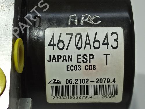 ABS pump MITSUBISHI ASX (GA_W_) 1.8 DI-D (GA6W) | BP33176231M43 - Image 5