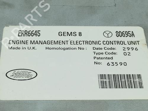 Engine control unit (ECU) LAND ROVER RANGE ROVER II (P38A) 4.6 4x4 | BP11944827M57