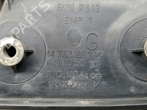 Front left exterior door handle PEUGEOT EXPERT (224_) 1.9 D | BP2773217C128 