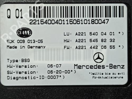 Electronic module MERCEDES-BENZ S-CLASS (W221, V221)  | BP26174333M83 