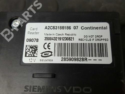 Clé de contact RENAULT MEGANE III Hatchback (BZ0/1_, B3_) 1.5 dCi | BP2750786M48 