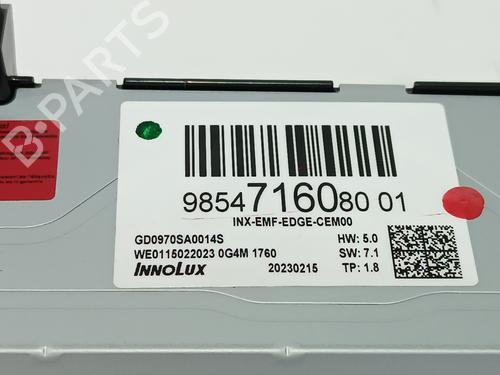 Display monitor PEUGEOT 308 SW III (FC_, FJ_, FR_, F4_, FN_) BlueHDi 130 (FCYHZL, FCYHZT) | BP24966376C48 