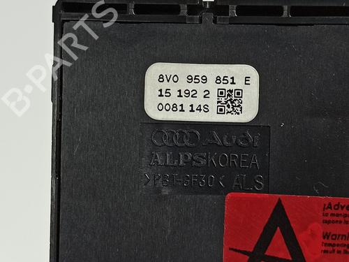 Left front window switch AUDI A3 (8V1, 8VK) 1.6 TDI | BP23198327I27