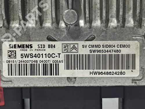 Engine control unit (ECU) CITROËN C3 I (FC_, FN_) 1.4 HDi | BP10958717M57 