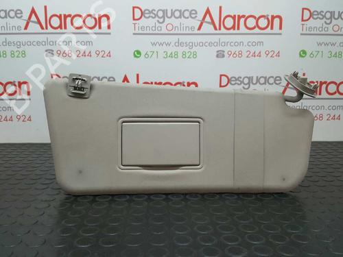 Used Right sun visor PEUGEOT PARTNER MPV (5_, G_) 1.6 HDi 90 (90 hp) 2757635