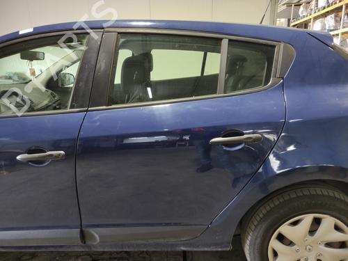 Used Left rear door RENAULT MEGANE III Hatchback (BZ0/1_, B3_) 1.6 16V (BZ0H) (101 hp) 12319327
