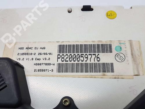 Instrument cluster RENAULT CLIO II (BB_, CB_) 1.2 16V (BB05, BB0W, BB11, BB27, BB2T, BB2U, BB2V, CB05,... | BP6034105C47 
