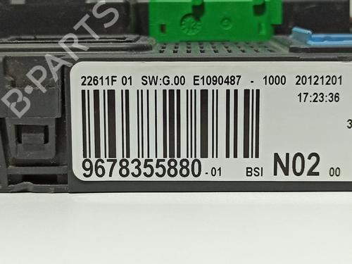 Fuse box CITROËN C-ELYSEE (DD_) 1.6 HDI 92 | BP16860325E1