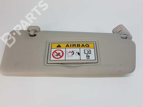 Right sun visor RENAULT CLIO IV (BH_) 0.9 TCe 90 (BHNF, BHMA, BHMH, BHJK, BHJR) | BP6713428I2 