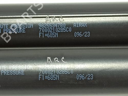 Tailgate lift support PEUGEOT 2008 I (CU_) 1.2 THP 130 / PureTech 130 | BP29047115C138