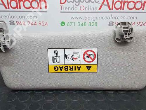 Right sun visor RENAULT CLIO IV (BH_) 0.9 TCe 90 (BHNF, BHMA, BHMH, BHJK, BHJR) | BP2769184I2 
