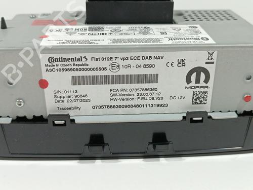 Electronic module FIAT 500 C (312_) 1.2 (312CXA1A, 312AXA1A) | BP29442981M83  - Image 9