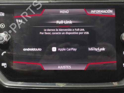 Display monitor SEAT IBIZA V (KJ1, KJG) 1.0 TSI | BP18049977C48 