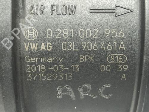Mass air flow sensor SKODA OCTAVIA III (5E3, NL3, NR3) 2.0 TDI | BP17687430M95 