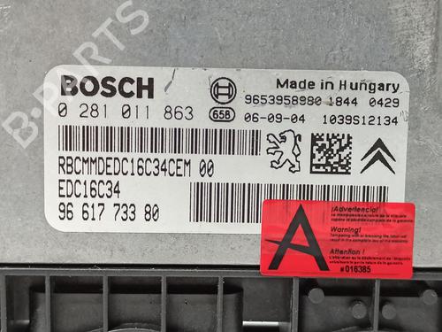 Engine control unit (ECU) PEUGEOT 307 (3A/C) | BP31722120M57 - Image 5