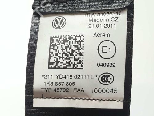 Rear left seatbelt VW SCIROCCO III (137, 138) 1.4 TSI | BP6629432I29 