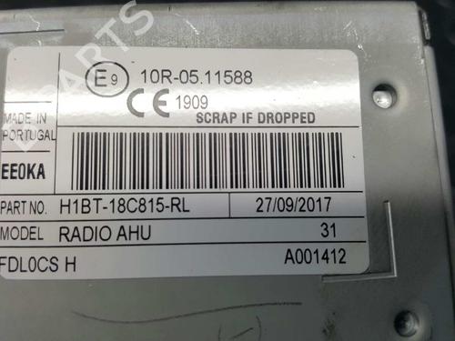 Radio FORD FIESTA VII (HJ, HF)  | BP2768480E6 